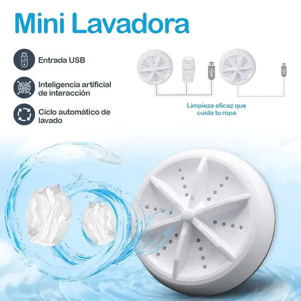 UltraWash Portátil - Ultra Rápida