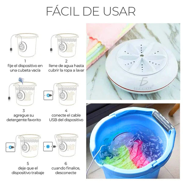UltraWash Portátil - Ultra Rápida
